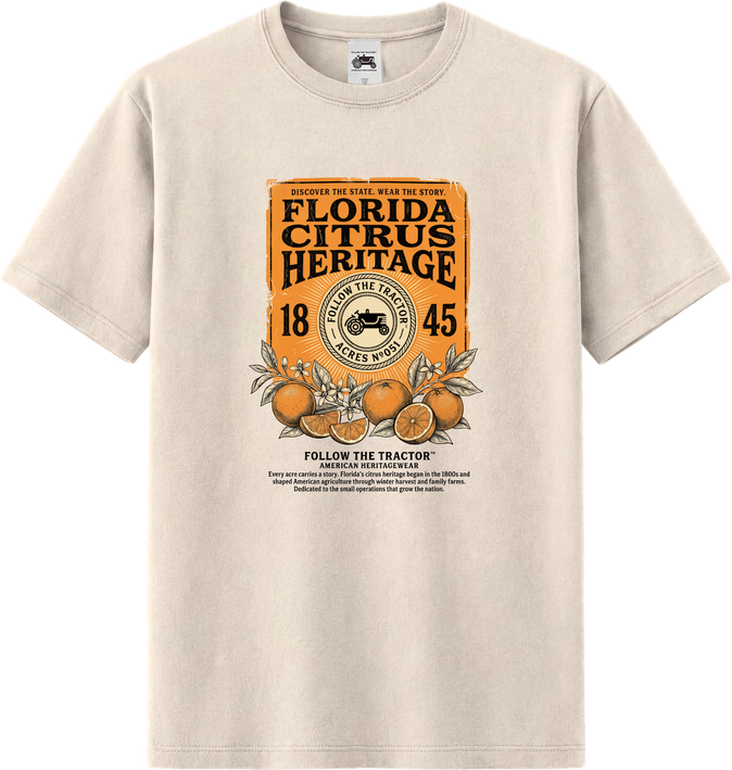 Florida Citrus T-Shirt — ACRES N°051