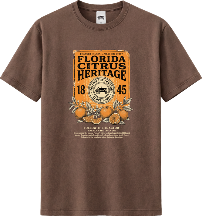 Florida Citrus T-Shirt — ACRES N°051