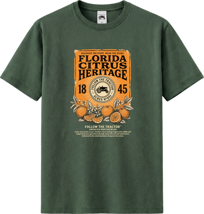 Florida Citrus T-Shirt — ACRES N°051